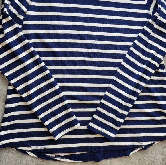 Carly Jean Los Angeles Nautical Striped Long Sleeve Shirt - Picture 4 of 7